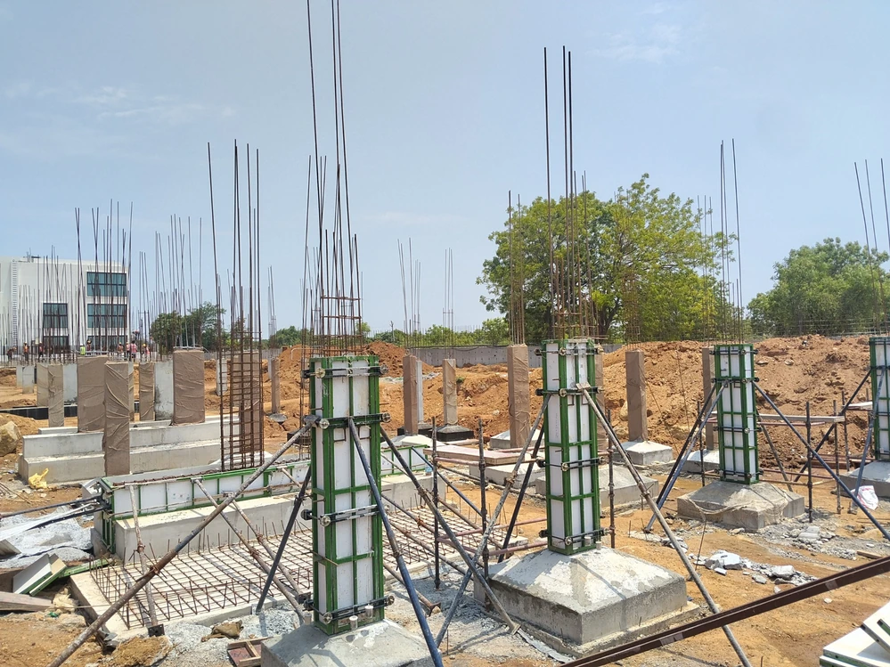 Columns for Villas project in Hyderabad