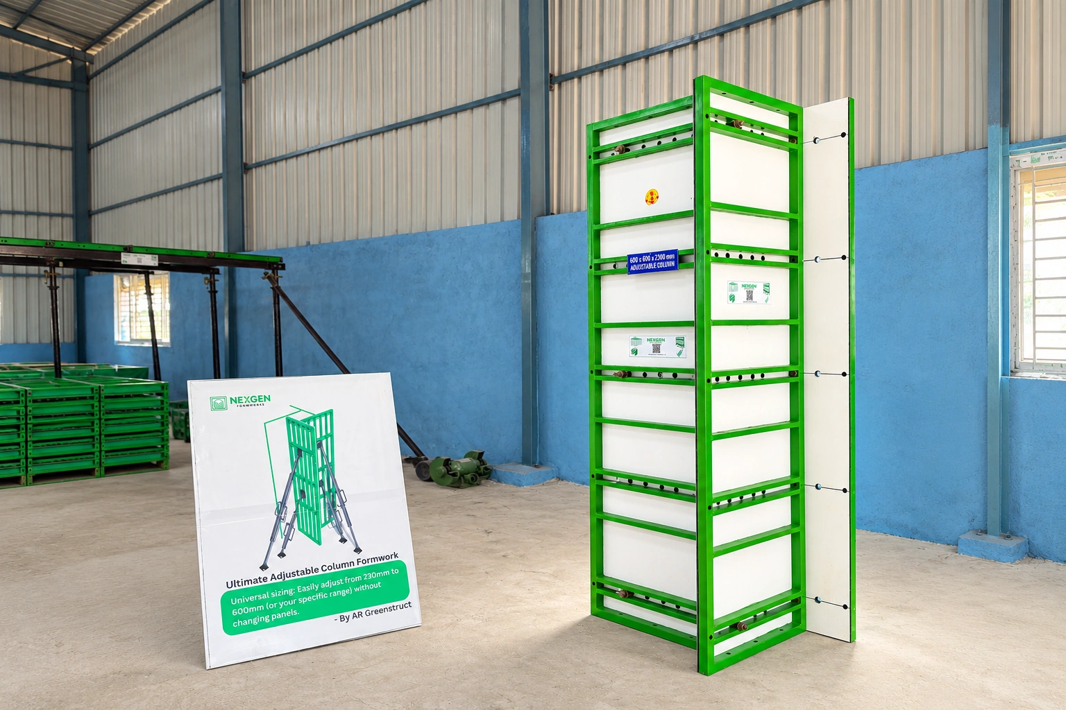 NexGen PP column formwork system